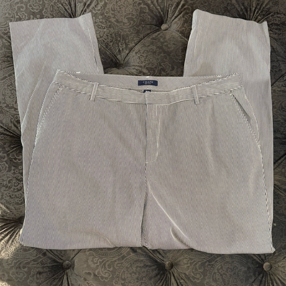 Chaps Ralph Lauren women’s pin striped slacks size 18W